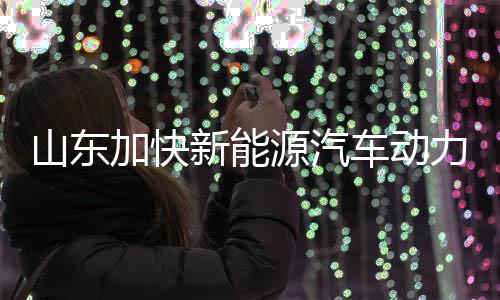 山东加快新能源汽车动力蓄电池回收利用